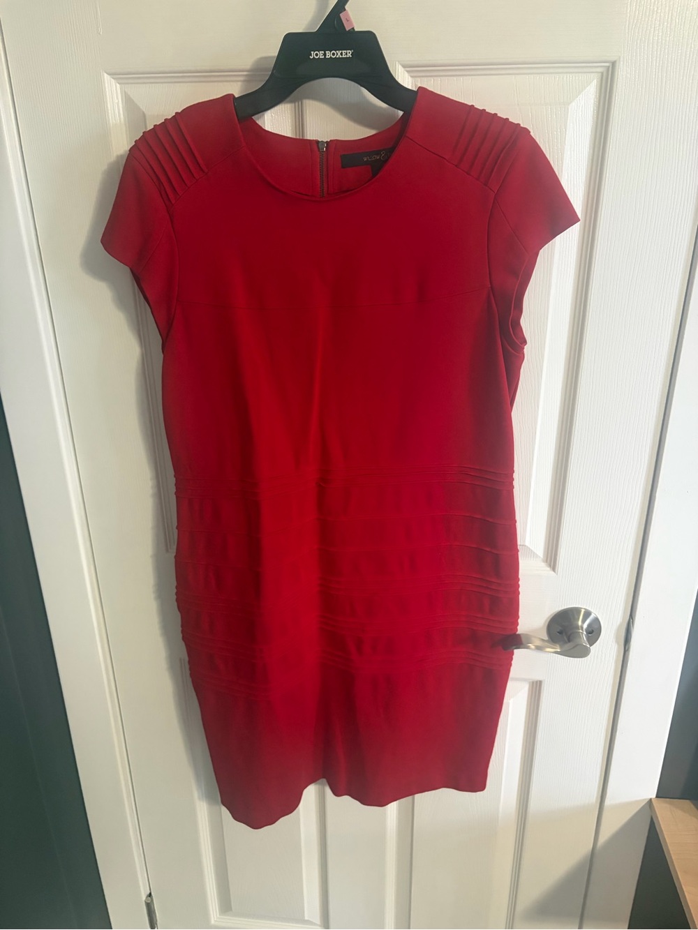 Classic Red Sheath Dress Reitmans